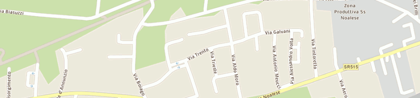 Mappa della impresa zilio roberto a QUINTO DI TREVISO