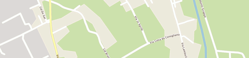 Mappa della impresa donadel renato a PIEVE DI SOLIGO