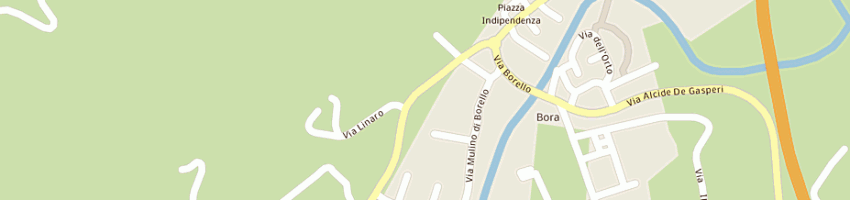 Mappa della impresa bonoli oreste a CESENA