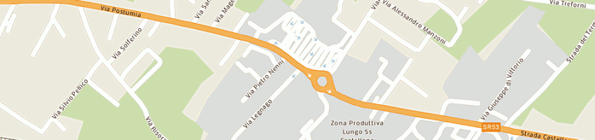 Mappa della impresa cover srl a PAESE