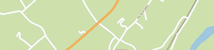 Mappa della impresa tecnodata dolomiti srl a BELLUNO