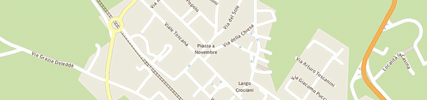 Mappa della impresa la violetta (snc) a PERUGIA