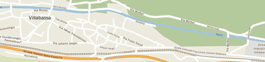 Mappa della impresa pensione prennhof di mair marianna a VILLABASSA