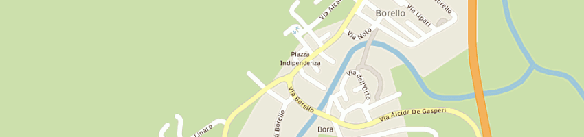 Mappa della impresa ruffilli corrado a CESENA