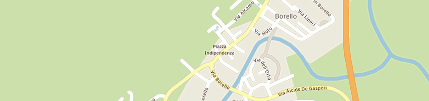 Mappa della impresa autoscuola ceccaroni enzo a CESENA