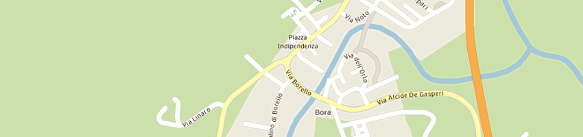Mappa della impresa osa - organizzazione servizi aziendali - srl a CESENA