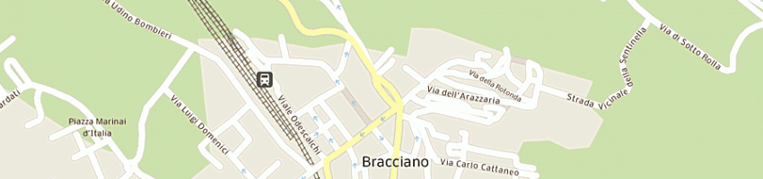 Mappa della impresa cavalieri massimo a BRACCIANO