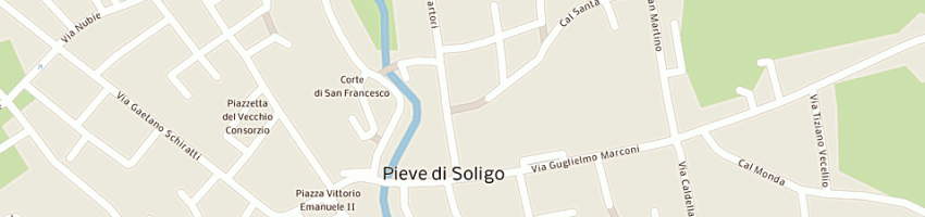 Mappa della impresa dalma sas di rizzetto onorato e c a PIEVE DI SOLIGO