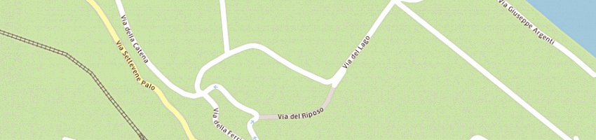 Mappa della impresa albergo ristorante villa maria da enzo di nobili santina snc a BRACCIANO