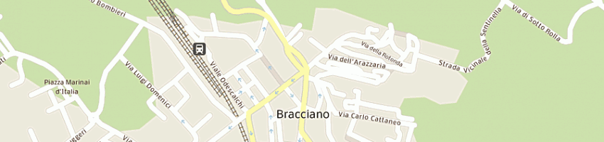Mappa della impresa de angelis maria rita a BRACCIANO