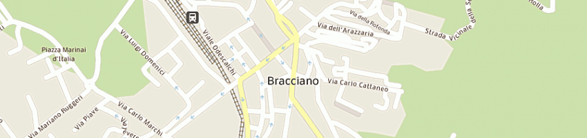 Mappa della impresa bar roma 92 di matilde raso sas a BRACCIANO
