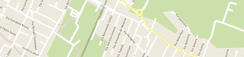 Mappa della impresa pizza express a SPINEA