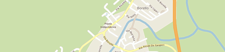 Mappa della impresa mariani ottica e oreficeria a CESENA