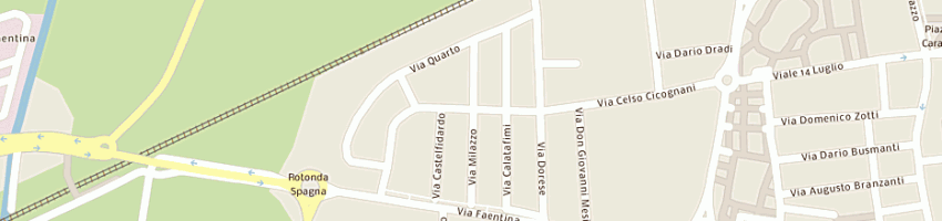 Mappa della impresa marino mauro a RAVENNA