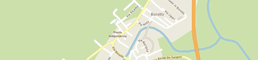 Mappa della impresa papi daniela a CESENA