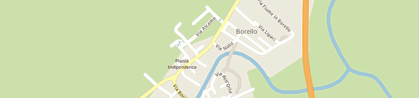 Mappa della impresa cangini franco a CESENA