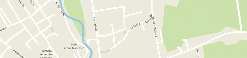 Mappa della impresa di tre di donadel s e c sas a PIEVE DI SOLIGO