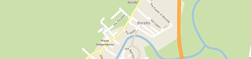 Mappa della impresa domeniconi daria e maura (sas) a CESENA