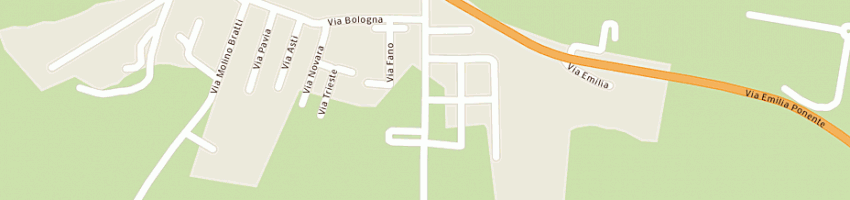 Mappa della impresa bertozzi primo a BERTINORO