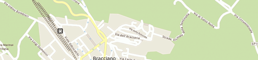 Mappa della impresa cencini maria grazia a BRACCIANO
