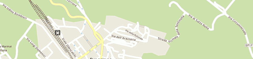 Mappa della impresa terme di stigliano srl a BRACCIANO