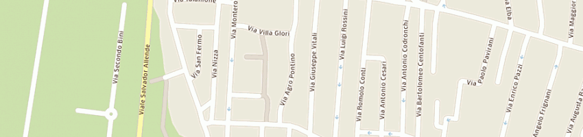 Mappa della impresa bovelacci carlo ugo a RAVENNA