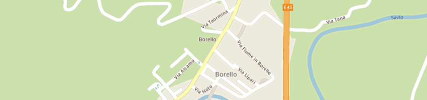 Mappa della impresa scuola elementare borello a CESENA