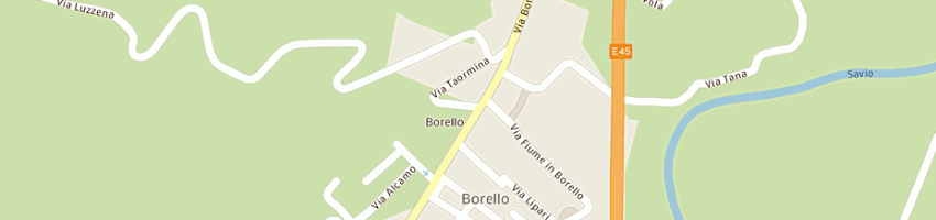 Mappa della impresa crociati doriana a CESENA