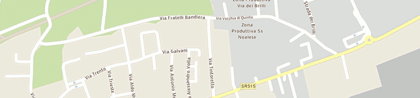 Mappa della impresa associazione apertura a QUINTO DI TREVISO