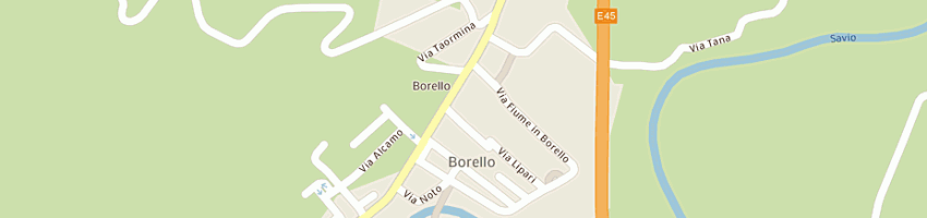 Mappa della impresa laurentini lino a CESENA