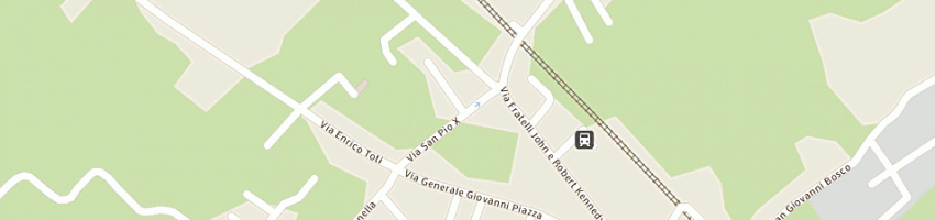 Mappa della impresa bandiera giovanni battista a PAESE