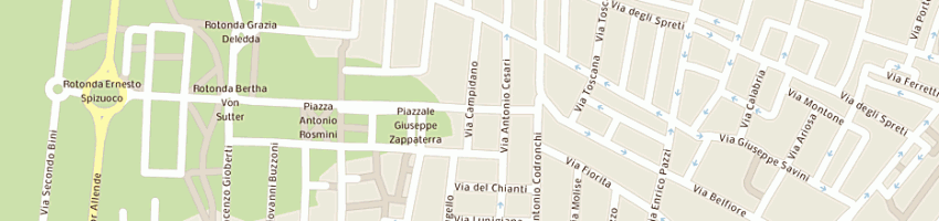 Mappa della impresa russo papo domenico antonio a RAVENNA