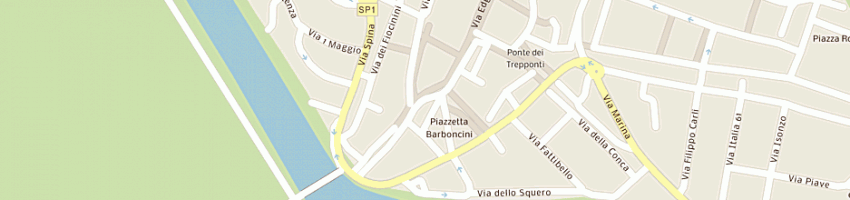 Mappa della impresa comune di comacchio a COMACCHIO