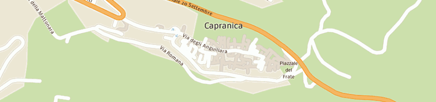 Mappa della impresa andreoni aldo a CAPRANICA