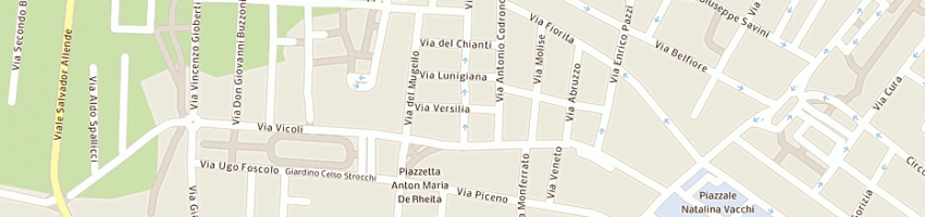 Mappa della impresa srg impianti di saragoni luca a RAVENNA