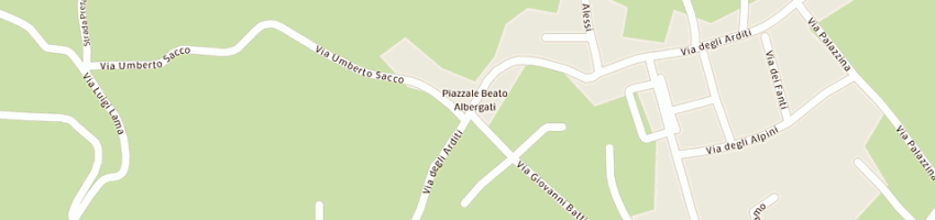 Mappa della impresa agriturismo la valle di vecchiato daniela a NERVESA DELLA BATTAGLIA