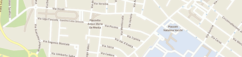 Mappa della impresa bezzi roberto domenico a RAVENNA