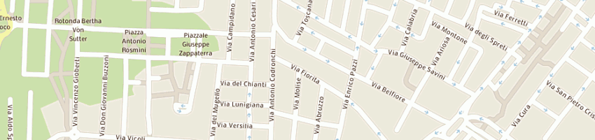 Mappa della impresa delta pi sas di tosatti claudia silvia e c a RAVENNA