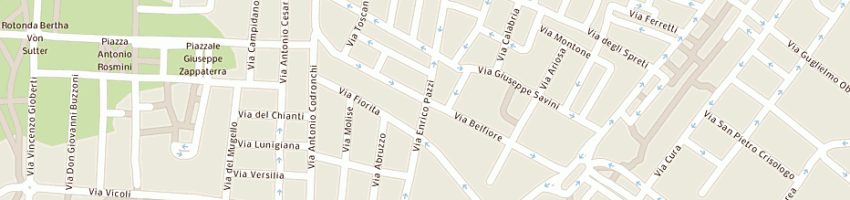 Mappa della impresa furbizia (sas) a RAVENNA
