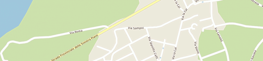 Mappa della impresa reolon dino e c (snc) a LIMANA
