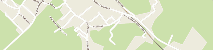 Mappa della impresa benedetti giorgio a PAESE