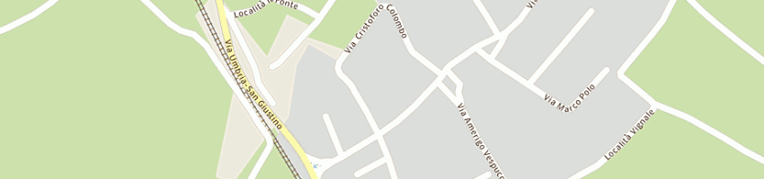 Mappa della impresa scacf (spa) a SAN GIUSTINO