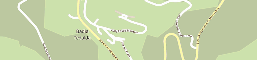 Mappa della impresa unita' sanitaria localen 8 zona valtiberina a BADIA TEDALDA