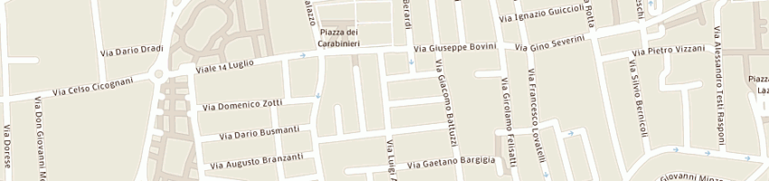 Mappa della impresa erca srl a RAVENNA