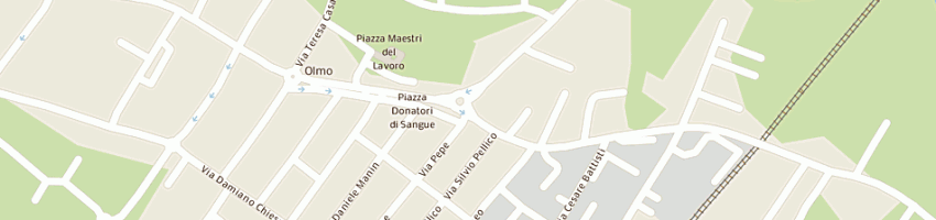 Mappa della impresa eds - tema srl a VENEZIA