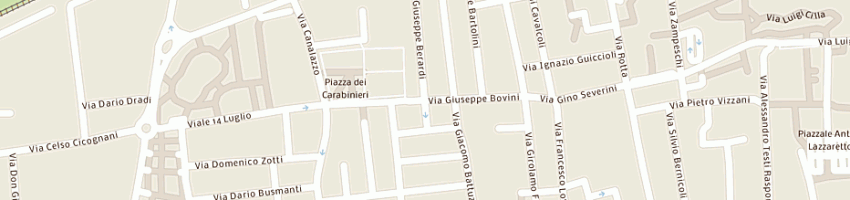 Mappa della impresa sassi srl a RAVENNA