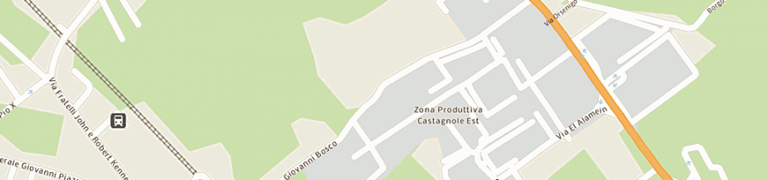 Mappa della impresa vetro service srl a PAESE