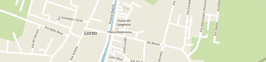 Mappa della impresa centro sportivo loreo 2002 a LOREO