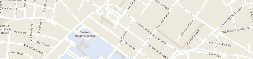 Mappa della impresa dieffe studio di zeba daniela e c sdf a RAVENNA