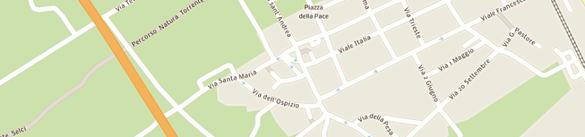 Mappa della impresa cagnoni assuero a SAN GIUSTINO